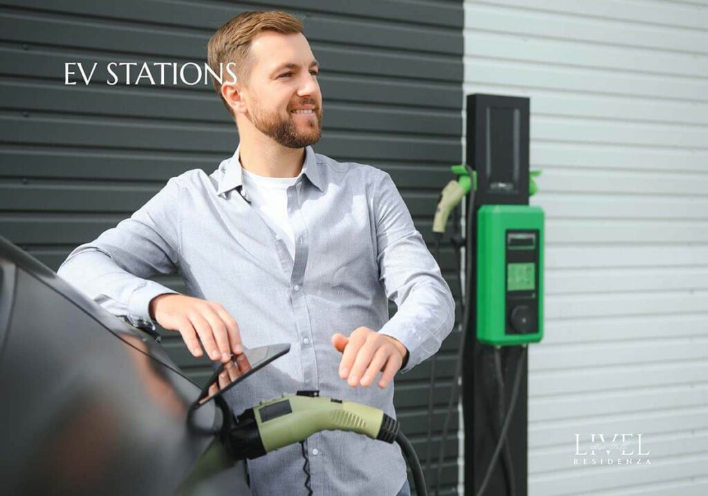 Luxury Apartment Dubai - LIVEL Residenza - EV Stations