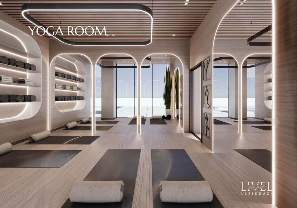 Luxury Apartment Dubai - LIVEL Residenza - Yoga Room